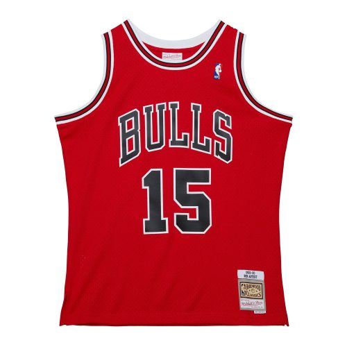 MITCHELL & NESS NBA DARK JERSEY CHICAGO BULLS 1999 RON ARTEST SCARLET M