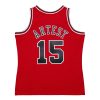 MITCHELL & NESS NBA DARK JERSEY CHICAGO BULLS 1999 RON ARTEST SCARLET M