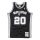 MITCHELL & NESS SAN ANTONIO SPURS MANU GINOBILI #20 SWINGMAN JERSEY BLACK/BLACK