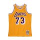 MITCHELL & NESS LOS ANGELES LAKERS DENNIS RODMAN Swingman Jersey Gold M