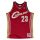 MITCHELL & NESS CLEVELAND CAVALIERS LEBRON JAMES 2003-04' #23 ROAD SWINGMAN 2.0  DARK RED