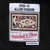MITCHELL & NESS PHILADELPHIA 76ERS ALLEN IVERSON 00-01' #03 SWINGMAN 2.0 JERSEY BLACK