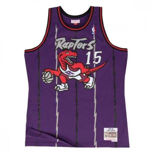 MITCHELL & NESS TORONTO RAPTORS VINCE CARTER 98-99' #15 SWINGMAN 2.0 JERSEY PURPLE
