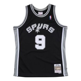   MITCHELL & NESS SAN ANTONIO SPURS TONY PARKER 01-02' #09 SWINGMAN 2.0 JERSEY BLACK