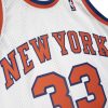 MITCHELL & NESS NEW YORK KNICKS PATRICK EWING 85-86'#33 SWINGMAN 2.0 JERSEY WHITE