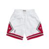 MITCHELL & NESS CHICAGO BULLS 97-98 NBA SWINGMAN SHORT WHITE XXL