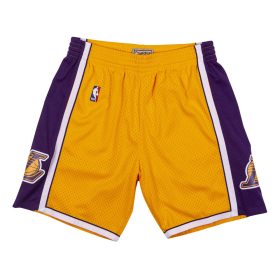   Mitchell & Ness Los Angeles Lakers 2009-10 Swingman Shorts YELLOW