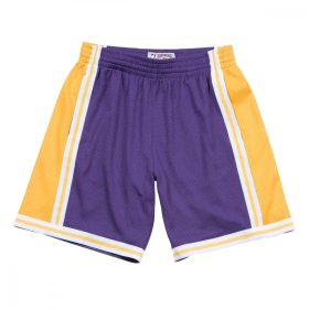   MITCHELL & NESS NBA LOS ANGELES LAKERS SWINGMAN SHORTS PURPLE