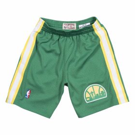   Mitchell & Ness Seattle Supersonics 94-95 Swingman Road Shorts Green