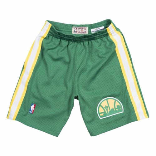 Mitchell & Ness Seattle Supersonics 94-95 Swingman Road Shorts Green