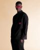 SPRAYGROUND COTTON SHIRT JACKET TOTAL BLACK M