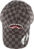 SPRAYGROUND SMOOTH CHECK CAP GREY ONE