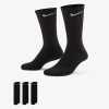 Nike Everyday Cushioned Training Crew Socks (3 Pairs) Black