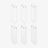 Nike Everyday Cushioned Training Crew Socks (6 Pairs) White XL