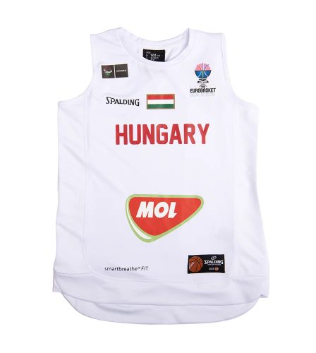 Hunbasket Spalding Hivatalos Mez Gyerek Fehér 140