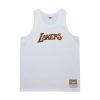 MITCHELL & NESS NBA DESTINATION LEISURE FASHION TANK Los Angeles Lakers White