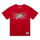 Mitchell & Ness NBA See Thru Tee Philadelphia 76ers Red L