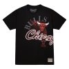 Mitchell & Ness NBA Maxed Out Tee Chicago Bulls Black XXL