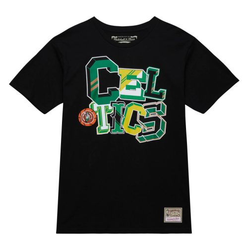 Mitchell & Ness NBA Hyper Type Tee Boston Celtics Black L