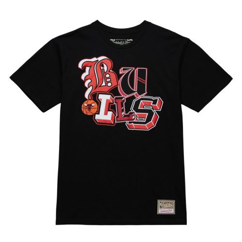 Mitchell & Ness NBA Hyper Type Tee Chicago Bulls Black L