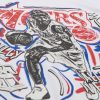 Mitchell & Ness NBA Chalked Up Tee Philadelphia 76ers Allen Iverson White XXL