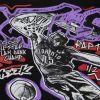 Mitchell & Ness NBA Chalked Up Tee Toronto Raptors Vince Carter Black XXL