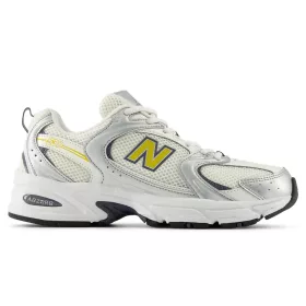   New Balance U530153 - 530 Lifestyle Shoes Silver Yellow Metalic