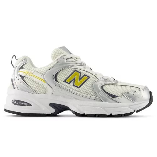 New Balance U530153 - 530 Lifestyle Shoes Silver Yellow Metalic 405