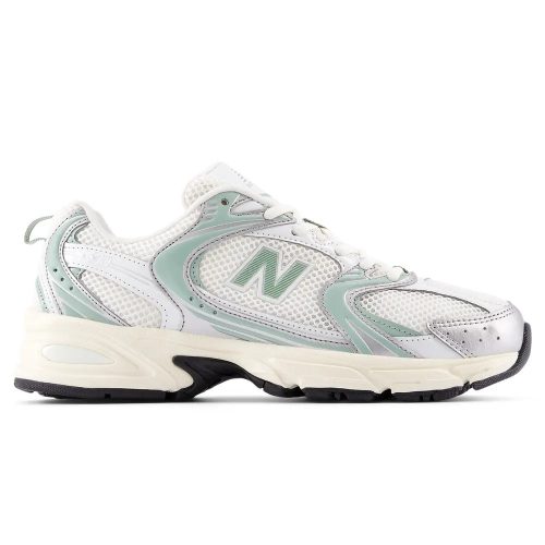 New Balance 530 Lifestyle Shoes Silver Metallic Mosaic Green 415
