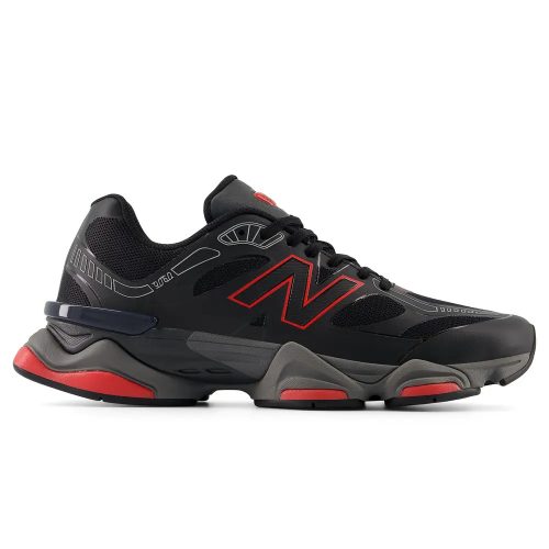 New Balance U90606LE - U9060 Lifestyle Shoes Black/Red 425