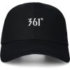 361° Baseball Cap Black/white