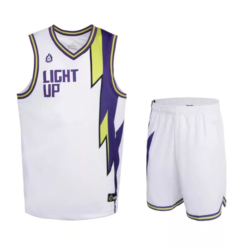 361° Light Up Basketball Suit Bright White