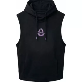 361° Basketball Knit Hooded Vest Black