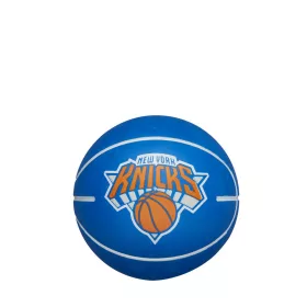 WILSON NBA DRIBBLER NEW YORK KNICKS BASKETBALL BLUE