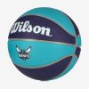 WILSON NBA TEAM TRIBUTE BSKT CHARLOTTE HORNETS TEAL 7