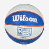 WILSON NBA TEAM RETRO MINI NEW YORK KNICKS BASKETBALL 3 BLUE/WHITE