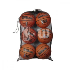 WILSON NBA 6 BALL MESH CARRY BAG BL Black