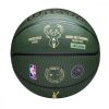 WILSON NBA PLAYER ICON OUTDOOR BSKT GIANNIS ANTETOKOUNMPO Green/Beige