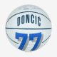 WILSON NBA PLAYER ICON MINI BSKT LUKA DONCIC Blue/White 3