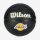 WILSON NBA TEAM TRIBUTE MINI BLACK LOS ANGELES LAKERS Black 3