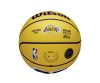 Wilson NBA Player Icon Mini Basketball LeBron New Yellow 3