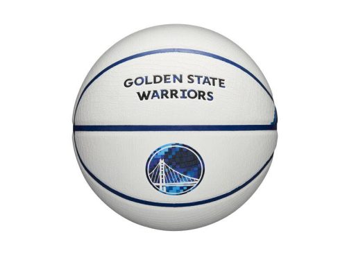 Wilson NBA Team Pixel Golden State Warriors BSKT White 7