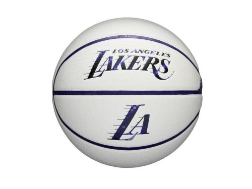 Wilson NBA Team Pixel Los Angeles Lakers BSKT White