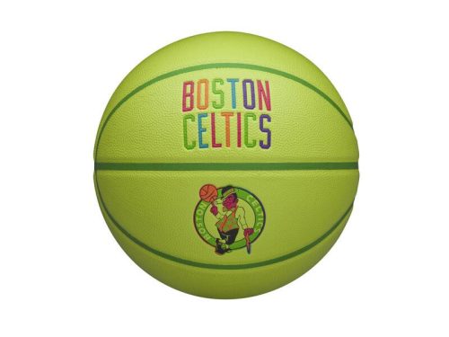Wilson NBA Team Neon Boston Celtics BSKT Green