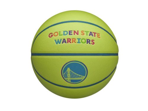 Wilson NBA Team Neon Golden State Warriors BSKT Green 7